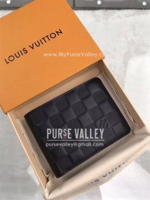 Louis Vuitton Black Damier Infini Leather Multiple Wallet Louis Vuitton