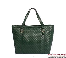 Gucci Nice Guccissima Leather Tote Bag 309613 Green - Pursevalley IO